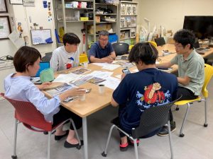 研究打合せの様子